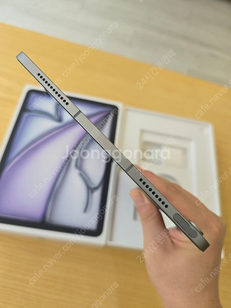 아이패드에어11스페이스그레이512gb M2 셀룰러+WIFI 단순개봉미사용판매합니다--4